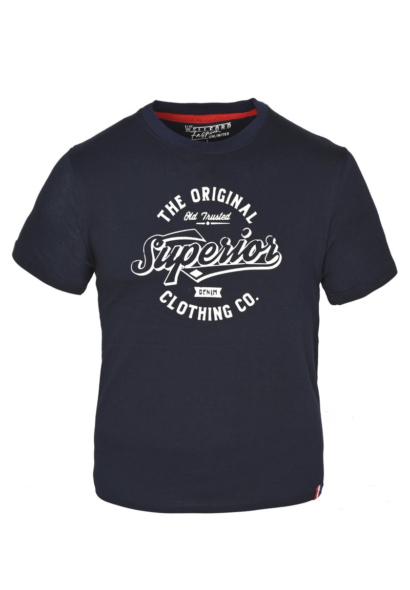 Blue Wellford Tshirt z nadrukiem Zalando.pl