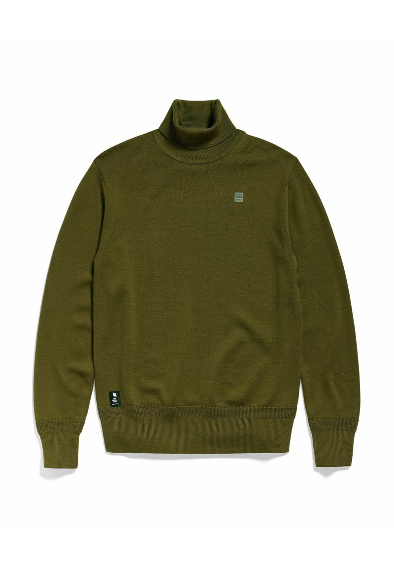 Pull G-Star Detailed Turtle Knit Sweat-Shirt Homme - Maille Innovante Et Coupe Droite