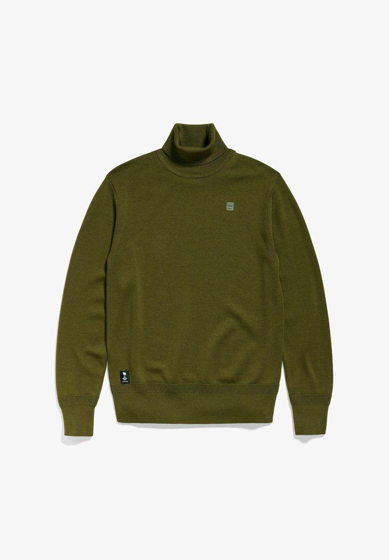 Pull G-Star Detailed Turtle Knit Sweat-Shirt Homme - Maille Innovante Et Coupe Droite