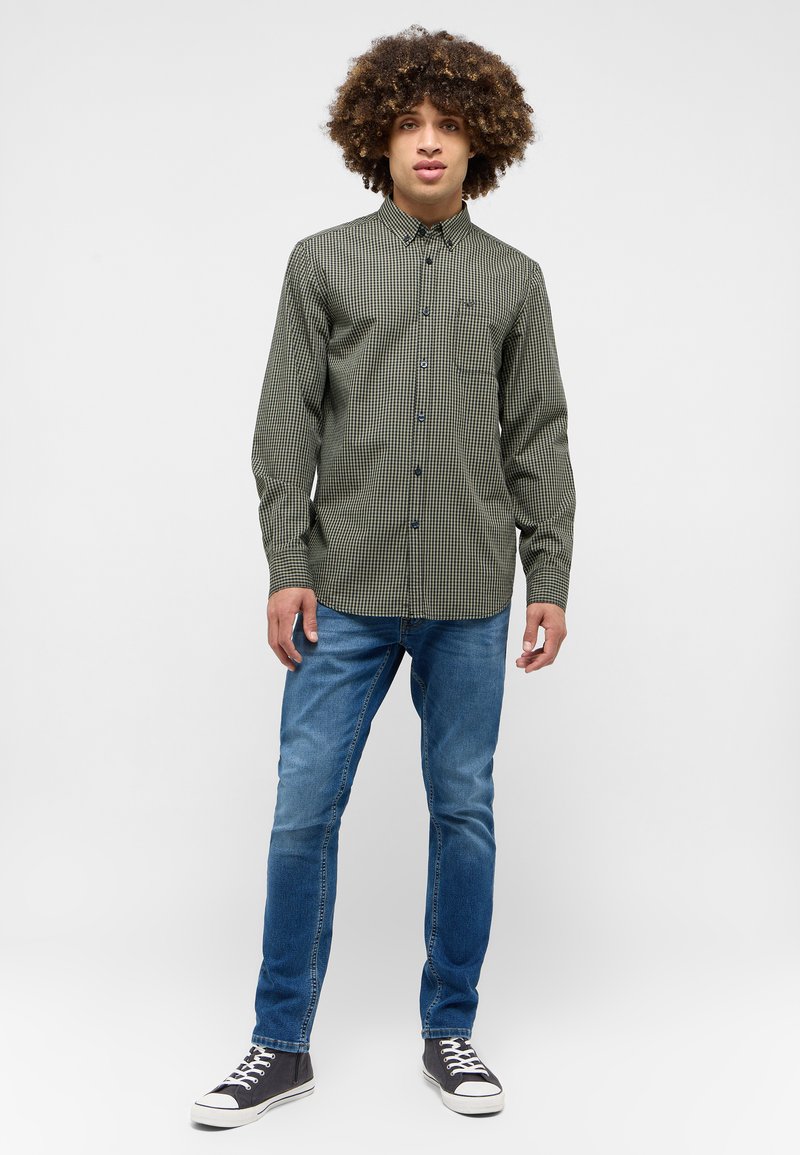 mustang Overhemd donkergroen