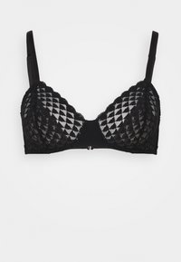 SUBTILE - Triangle bra - schwarz