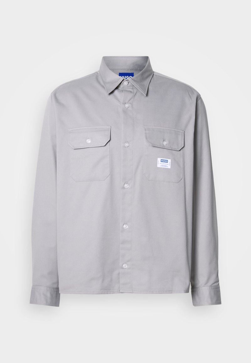 HUGO Overhemd grijs