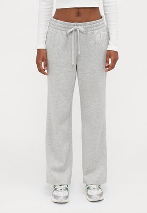GAP Petite HERITAGE - Pantalon de survêtement - light heather grey
