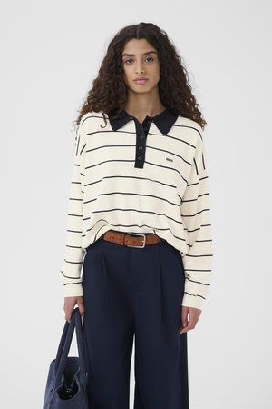 TAIGE  - Poloshirts - egret/skycaptain striped