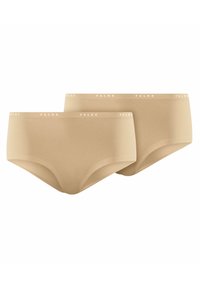 FALKE DAILY COMFORT 2-PACK - Slip - camel
