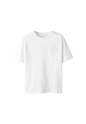 Name it Print T-shirt - cloud dancer