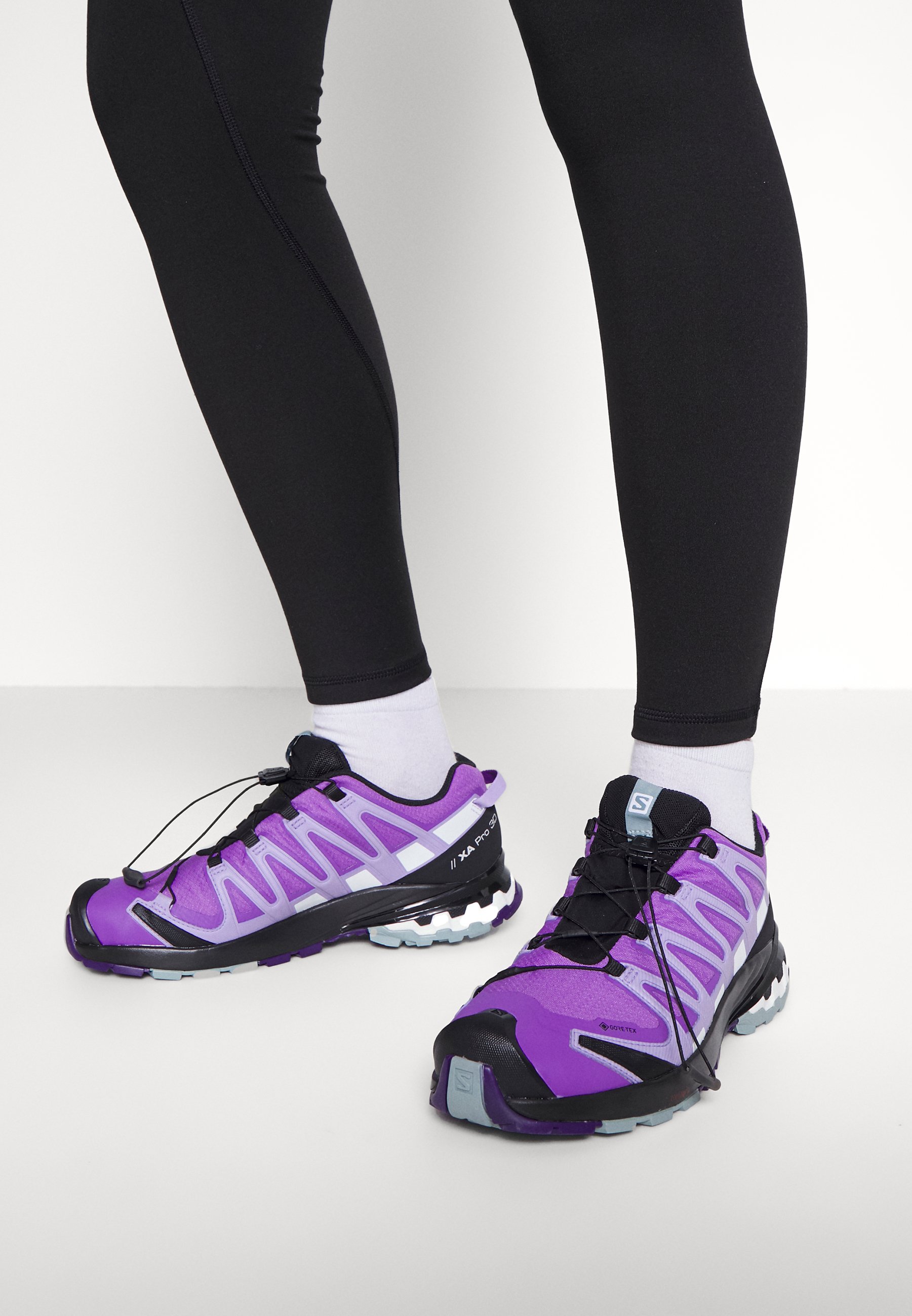 Salomon XA PRO 3D V8 GTX - Zapatillas de trail running - royal  lilac/lavender/slate/lila - Zalando.es