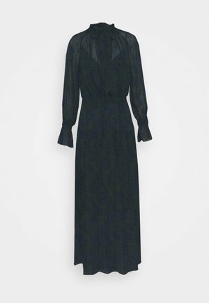 FLOWER DRESS - Robe longue - thyme green