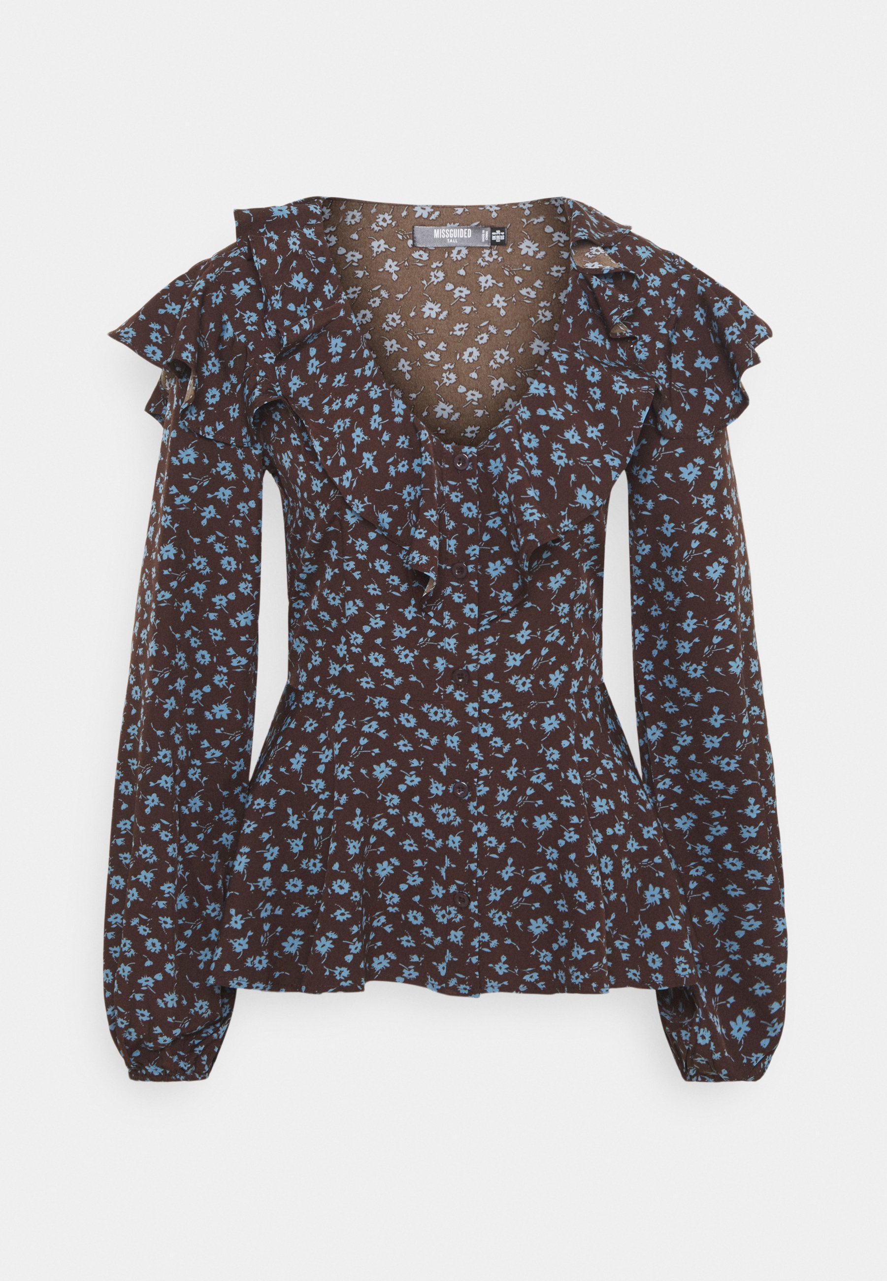 Women FLORAL FRILL DETAIL - Blouse Women FLORAL FRILL DETAIL - Blouse