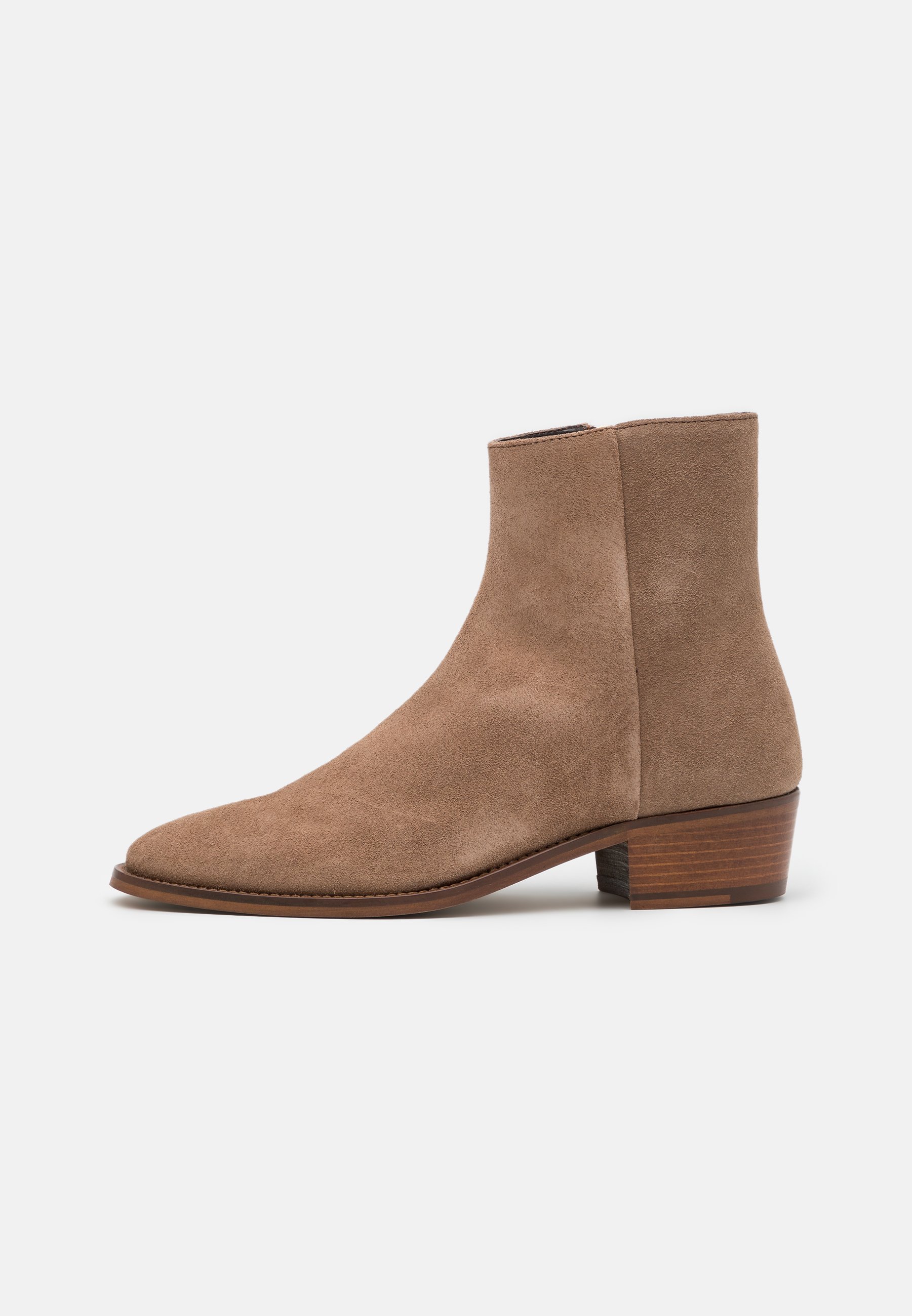 stivaletti uomo scamosciati beige