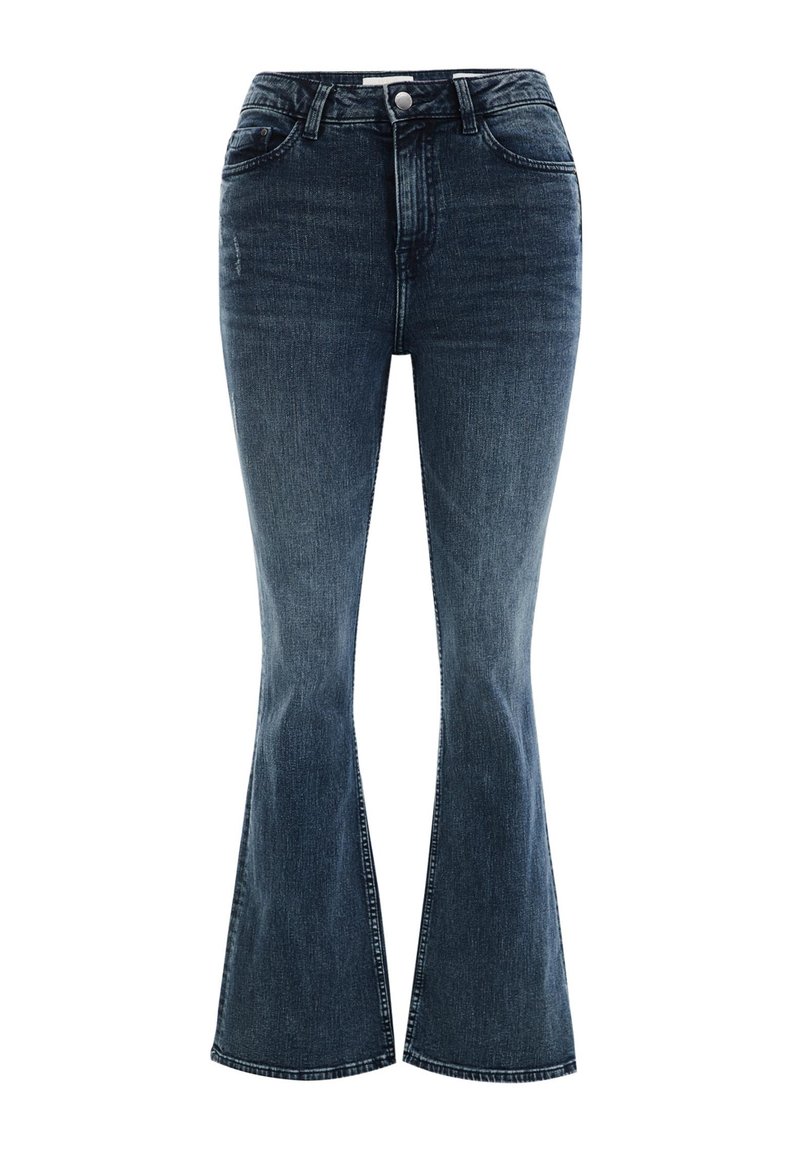 WE Fashion Bootcut jeans donkerblauw WE Fashion Bootcut jeans donkerblauw
