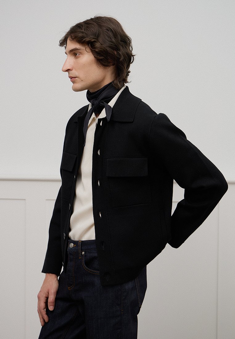 sandro Vest zwart sandro Vest zwart