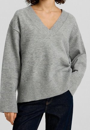 Bershka, Pullover - grey