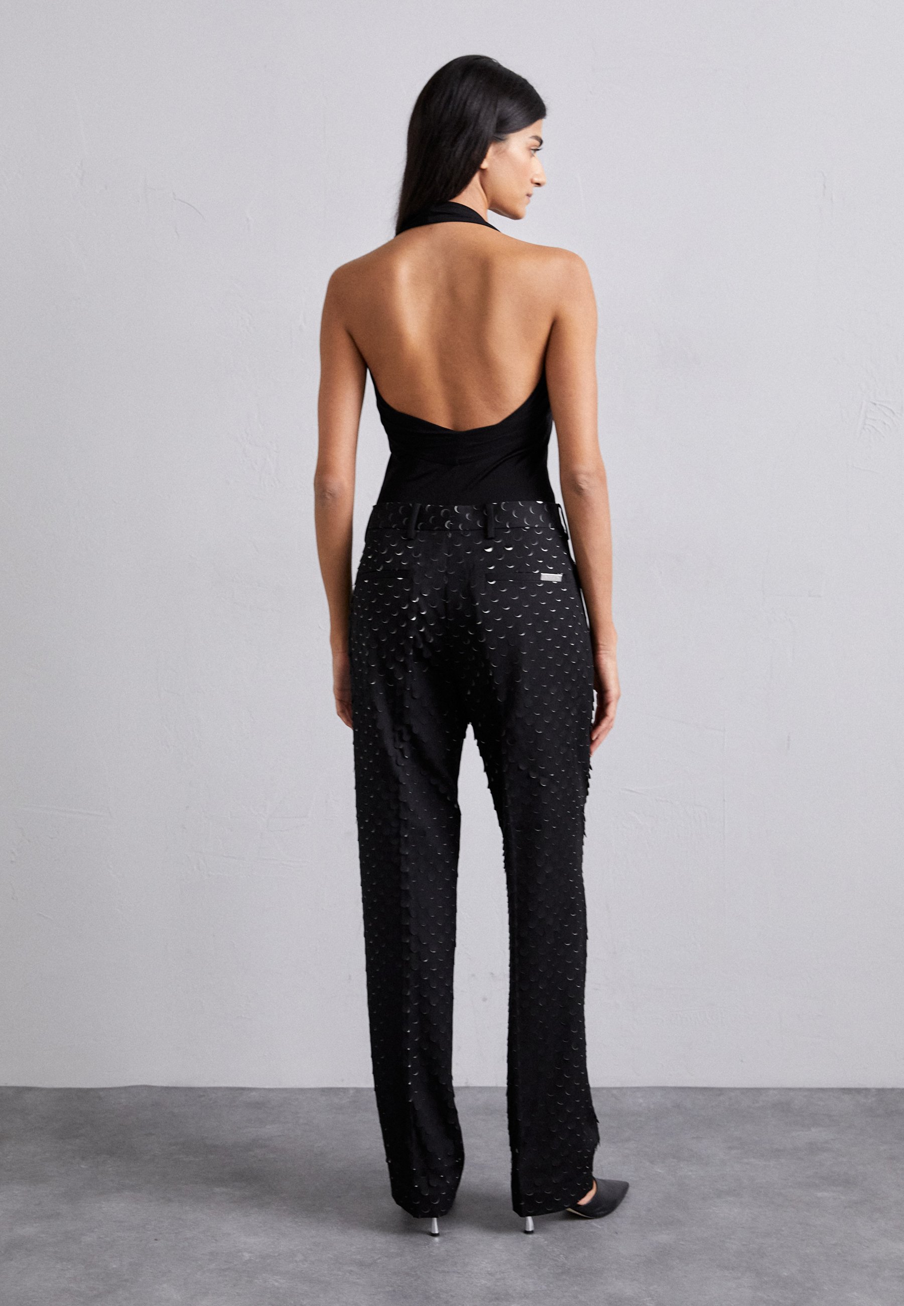 Helmut Lang CAR TROUSER - Trousers - black - Zalando.co.uk