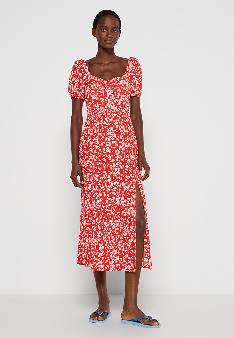 & Other Stories Maxi-jurk rood & Other Stories Maxi-jurk rood