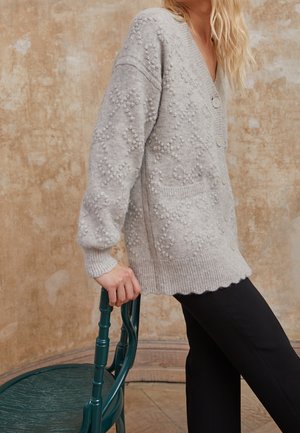 Needle & Thread Cardigan - grey