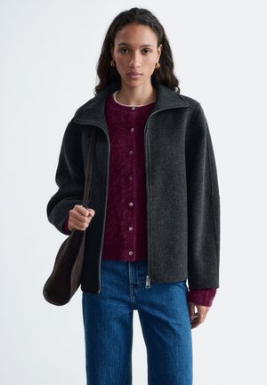 & OTHER STORIES, & OTHER STORIES DOUBLÉ JACKET - Veste mi-saison - black