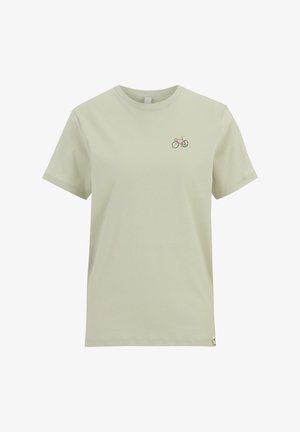 Iriedaily T-Shirt basic - light sage