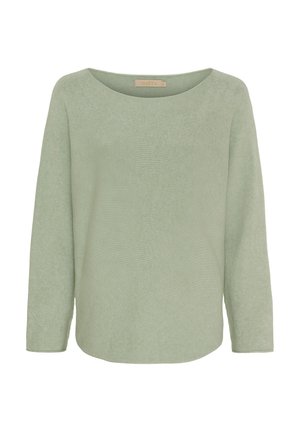 DAGMAR - Striktrøje - salvia