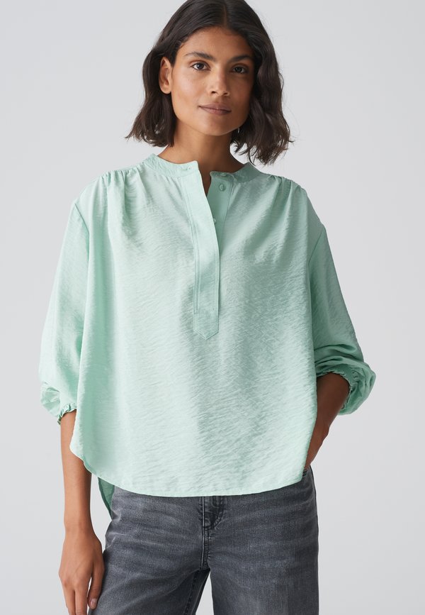 LANGARM - Bluse - pale mint