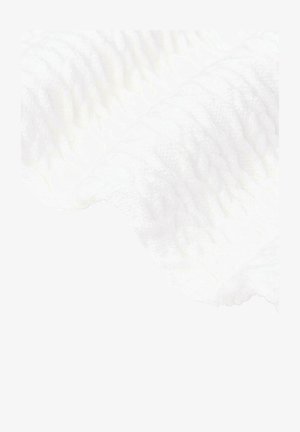 Lindex, TIGHTS SMALL CABLE - Sukkahousut - light dusty white