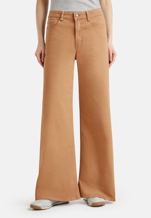 LOOSE FIT - Relaxed fit jeans - brown