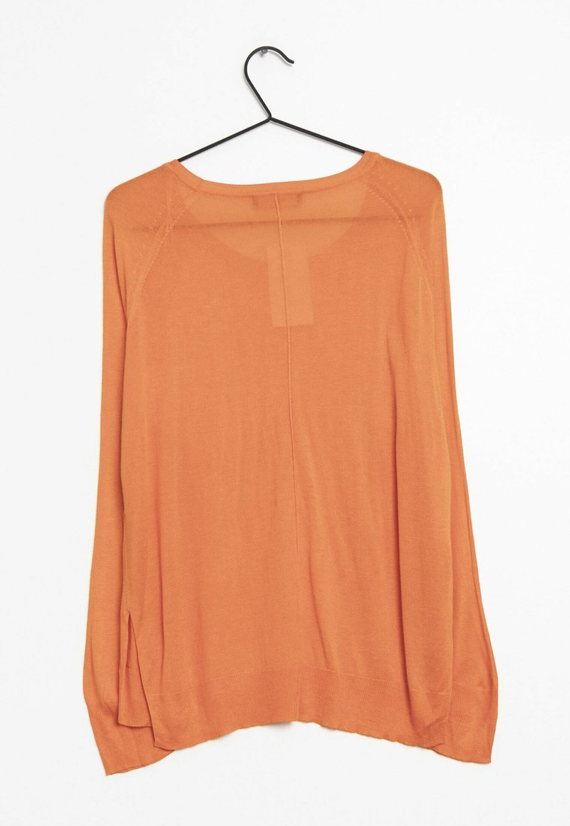 Zara Jumper orange (Pre-owned) Zalando