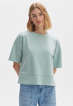 OPUS GASOPI - T-Shirt basic - aloe green