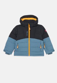 TROLLKIDS KIDS GRYLLEFJORD JACKET UNISEX - Giacca invernale - black/steel blue/mango