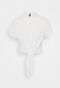VMFANNI TIE SHIRT - Blusa - bright white