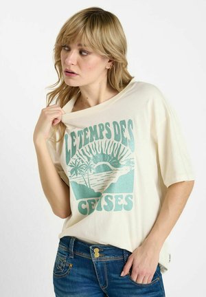 Le Temps Des Cerises T-Shirt print - blanc