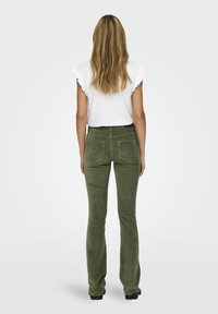 ONLY ONLMARY GLOBAL FLARED  - Stoffhose - khaki