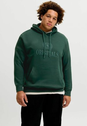 Jack & Jones JORFREDERIKSBERG MONOGRAM SWEAT HOOD PLS - Sweat à capuche - pine grove