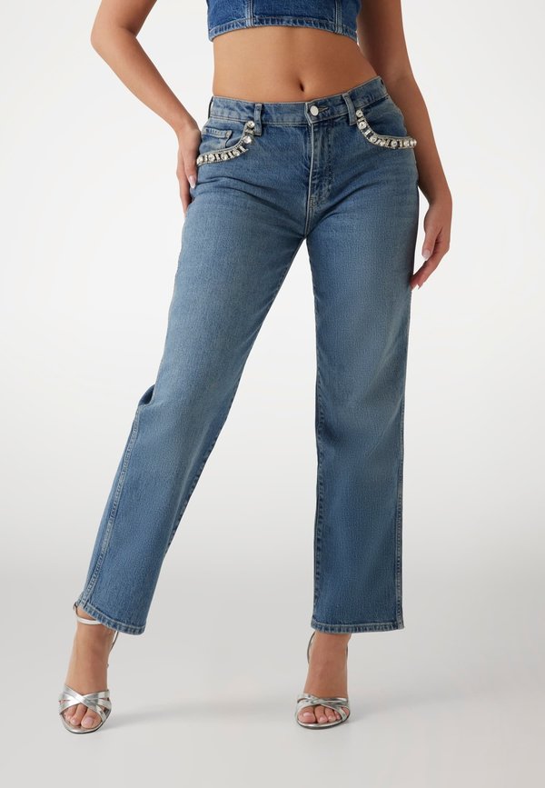DAISY - Jeans Straight Leg - blau