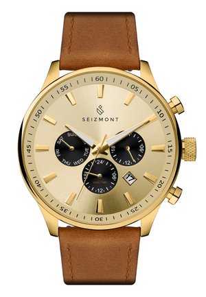TROIKA - Kronograf - gold-coloured/brown