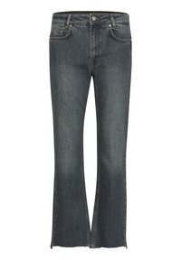 DANGOMW - Jeans Straight Leg - dark blue dirty wash