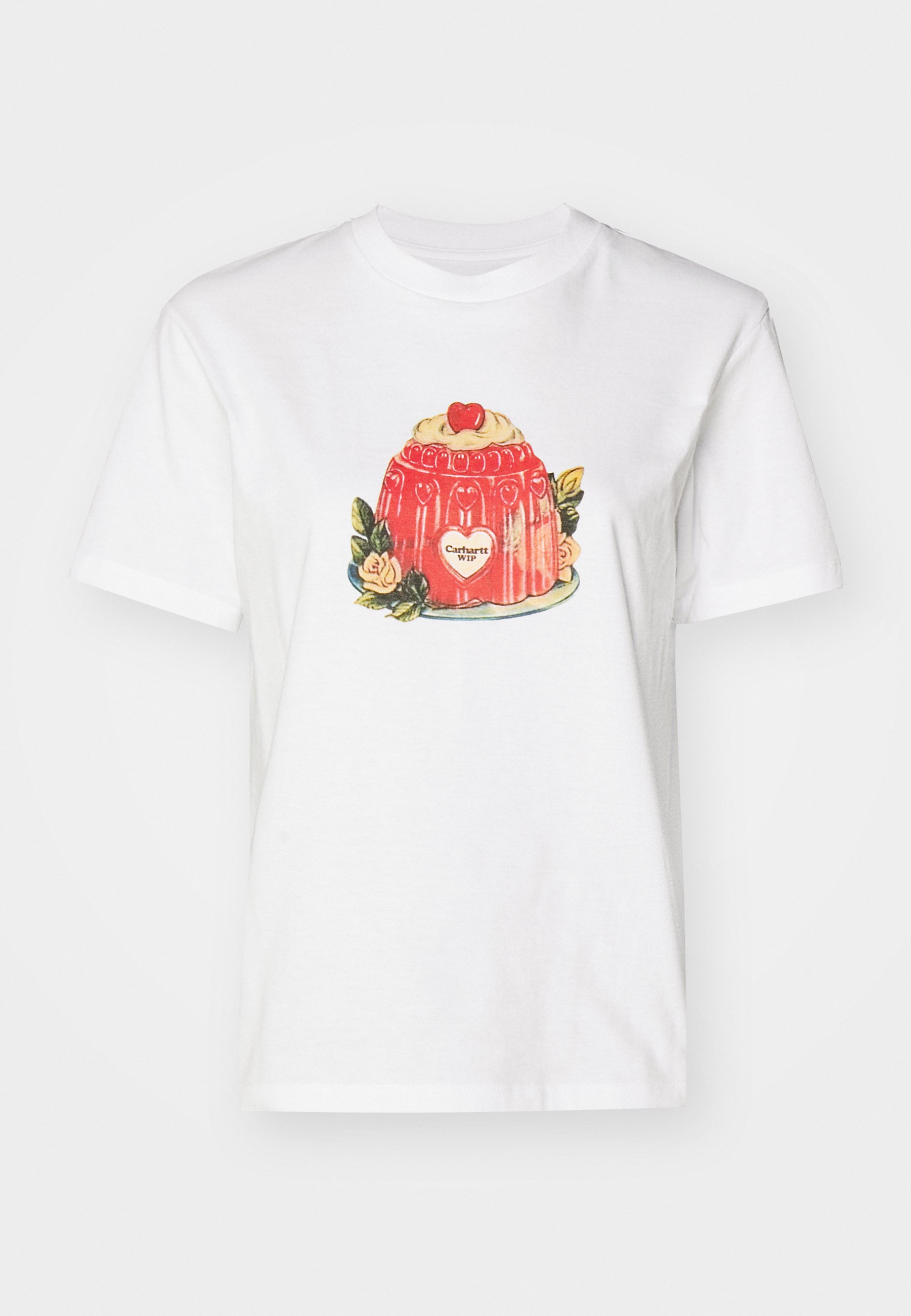 ★ドイツ発*carhartt WIP*新作*Pudding Tシャツ/WHITE★ Carhartt WIP PUDDING - Print T-shirt - white - Zalando.co.uk