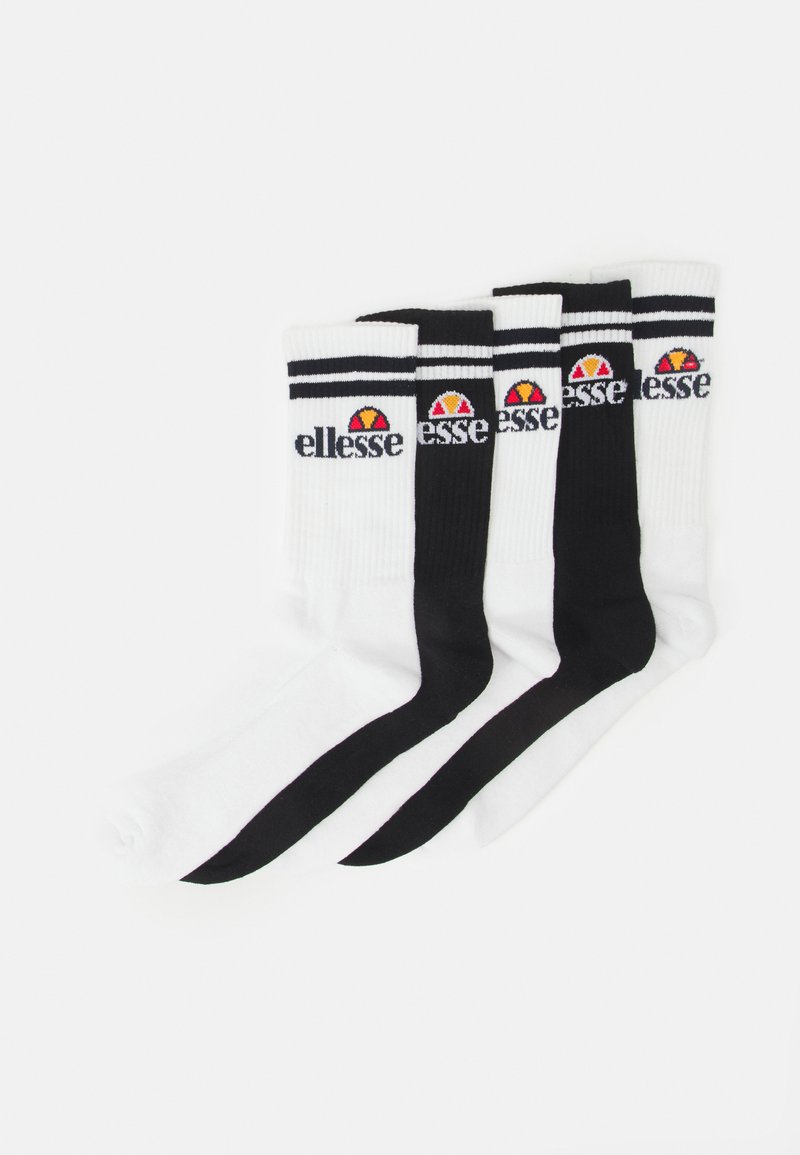 Ellesse RALLA UNISEX 5 PACK Sokken black/white/zwart Zalando.be