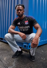 adidas Performance OLYMPIQUE LYON AWAY JERSEY - Article de supporter d'équipe de club - black