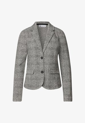 Street One, BLAZER MIT KAROMUSTER UND KNÖPFEN - Blazer - black