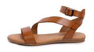 Y TIRA CRUZADA - Sandals - cuero