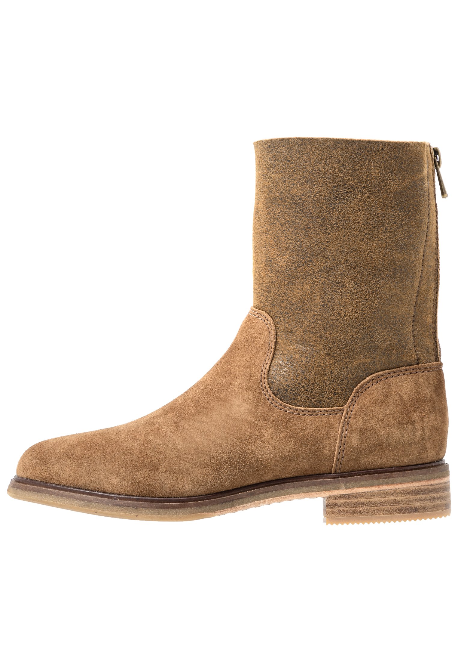 CLARKDALEAXHOT Korte laarzen dark tan CLARKDALEAXHOT Korte laarzen dark tan