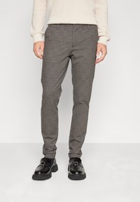 Only & Sons Kalhoty - dark brown
