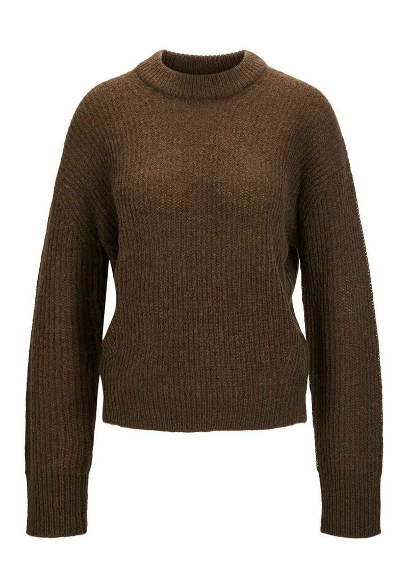 Damen Strickjacken | JJXX JXEMBER FLUFFY Strickpullover demitasse/braun - MP43989 Damen Strickjacken | JJXX JXEMBER FLUFFY Strickpullover demitasse/braun - MP43989