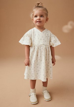 REGULAR FIT - Jersey dress - cream