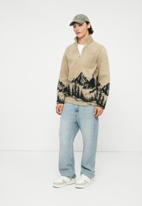 Jack & Jones JORIBIZA HALF ZIP - Fleece jumper - crockery