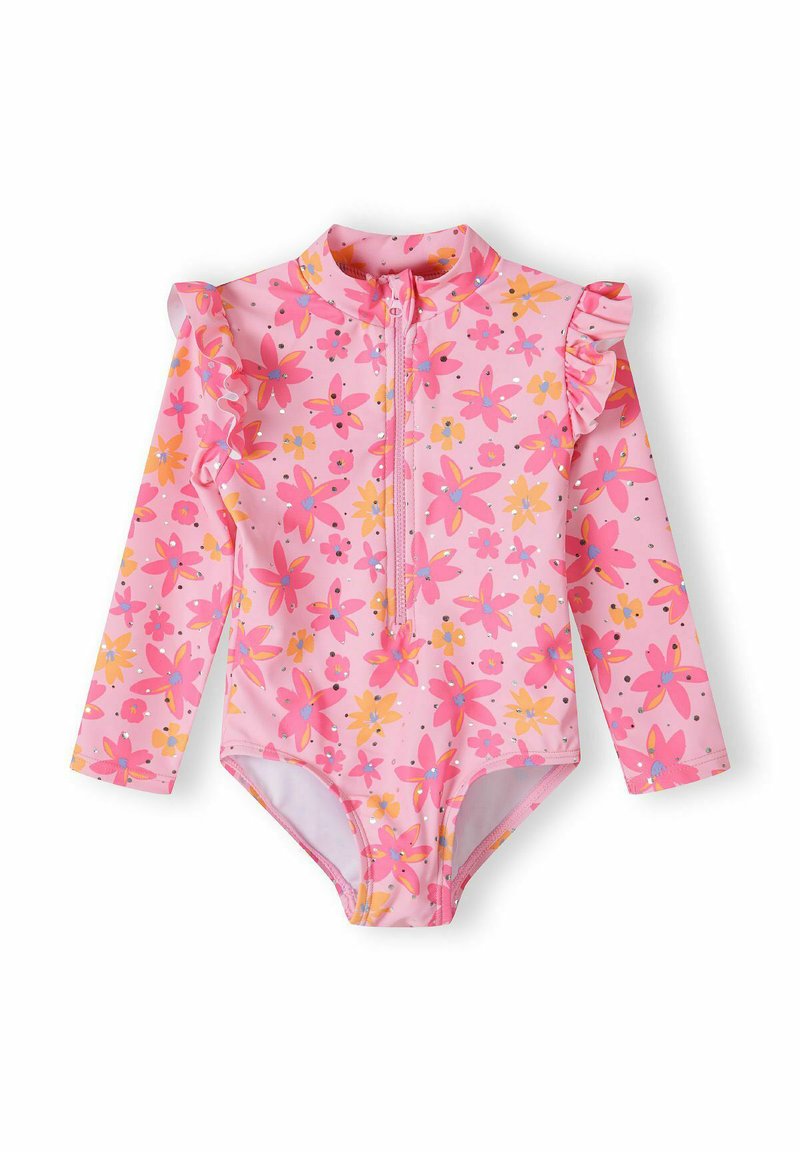 MINOTI LONG SLEEVE - Baddräkt - pink