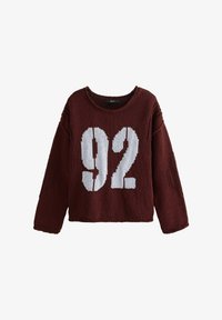 Izbrano, burgandy white