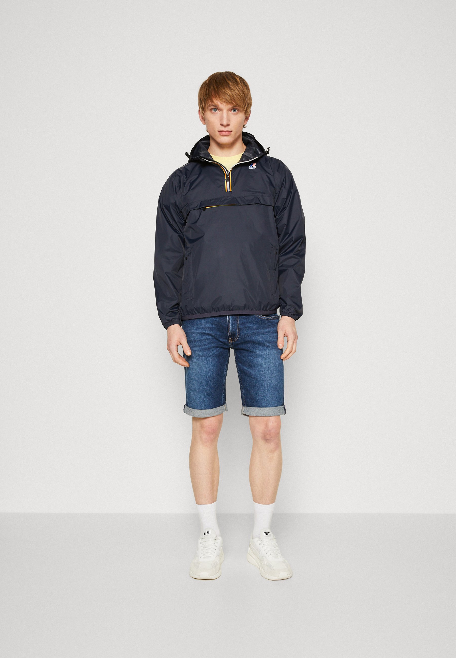 K-Way Le Vrai 3.0 Eiffel Depht Blue Vestes De Pluie