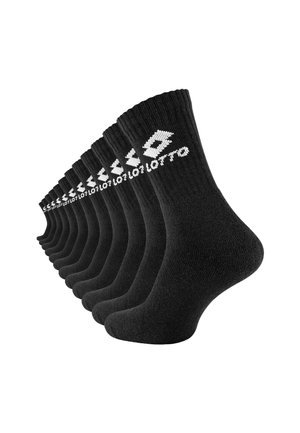 12 PACK - Socks - schwarz